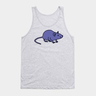 Very Peri Periwinkle Blue Rat Color of the Year 2022 Tank Top